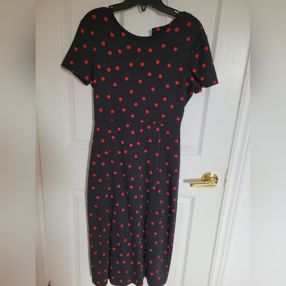 ZARA  knit midi dress